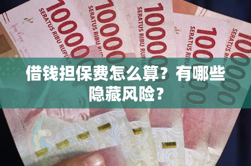 济南借钱担保费怎么算？有哪些隐藏风险？