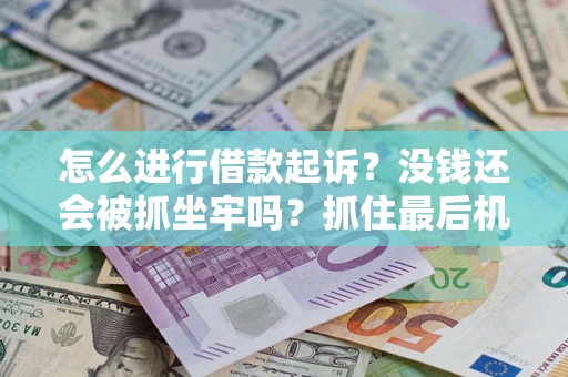 济南怎么进行借款起诉？没钱还会被抓坐牢吗？抓住最后机会！