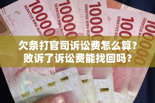 济南欠条打官司诉讼费怎么算？败诉了诉讼费能找回吗？