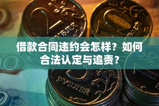 济南借款合同违约会怎样？如何合法认定与追责？