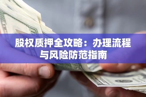 济南股权质押全攻略：办理流程与风险防范指南